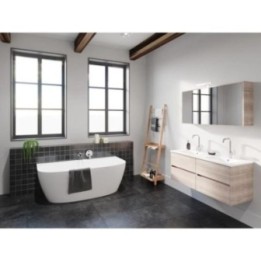 Wanna wolnostojąca RIHO OMEGA 170 x 80 x 58 cm biały połysk B094001005