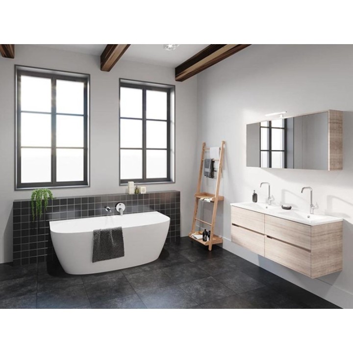 Wanna wolnostojąca RIHO OMEGA 170 x 80 x 58 cm biały połysk B094001005