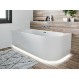 Wanna RIHO DESIRE CORNER LED 184 x 84 x 59,5 cm biały połysk B087002005