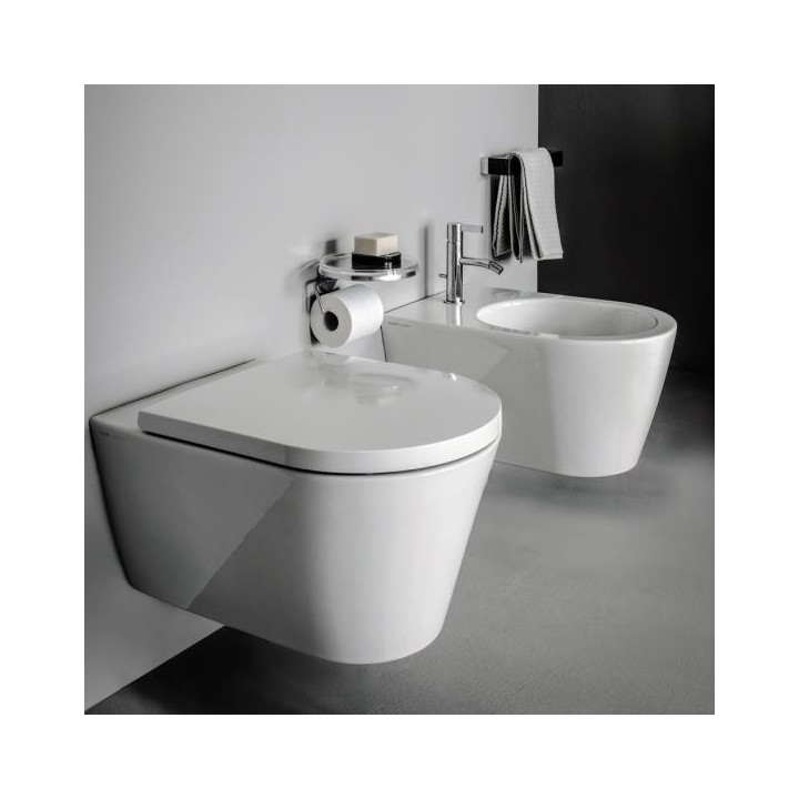 Miska podwieszana wc Laufen Kartell 370 x 545 mm RIMLESS biała H8203370000001