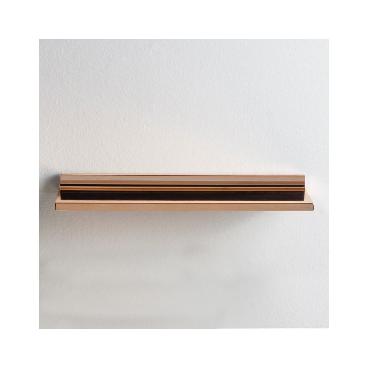 Półka ścienna Laufen Kartell 450 x 155 x 40 mm miedź H3853300890001