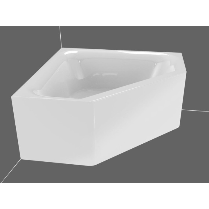 Wanna RIHO AUSTIN PLUG&PLAY 145 x 145 x 62 cm biały połysk B005019005