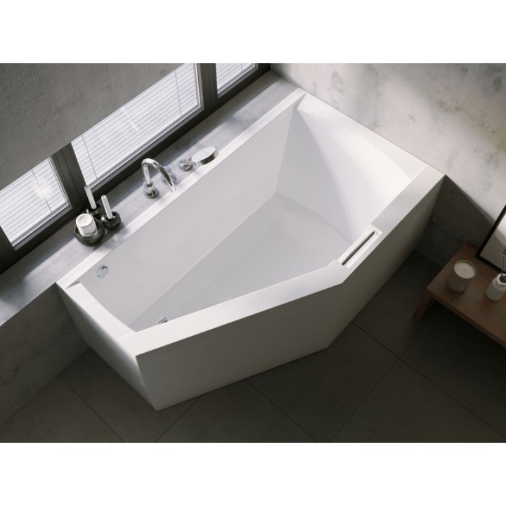Wanna RIHO GETA PLUG&PLAY 160 x 90 x 62 cm wersja lewa biały połysk B030009005