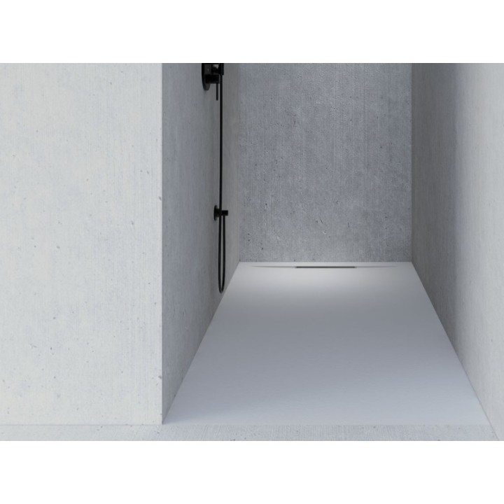 Brodzik prostokątny RIHO ISOLA 120 x 80 x 3 cm szary D007007090