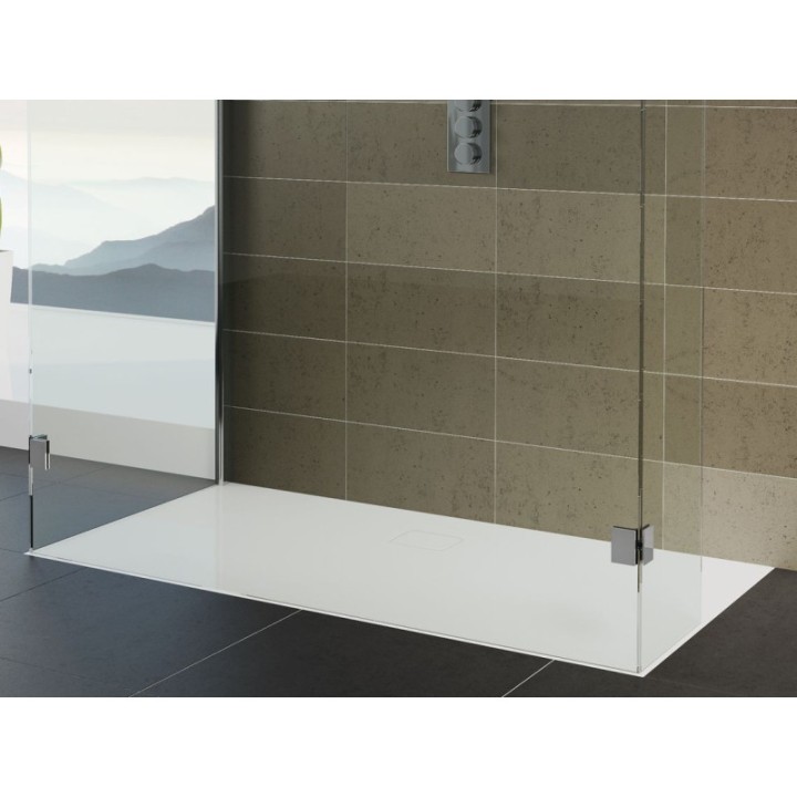 Brodzik prostokątny RIHO BASEL 100 x 80 x 4,5 cm biały D005004005