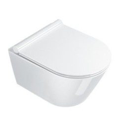 Miska WC wsząca Catalano New Zero 50 NEWFLUSH 50X35 biała 1VSZ50R00