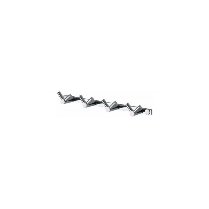 Listwa 4 haczyki podwójne 27 cm x 4 cm x 2,5 cm Stella Dodatki 18.024