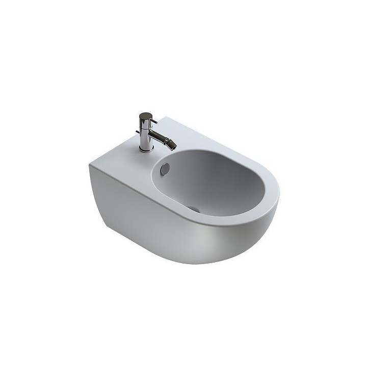 BIDET WISZĄCY CATALANO SFERA 54 WALL-HUNG CEMENT MATOWY 1BSF54CS