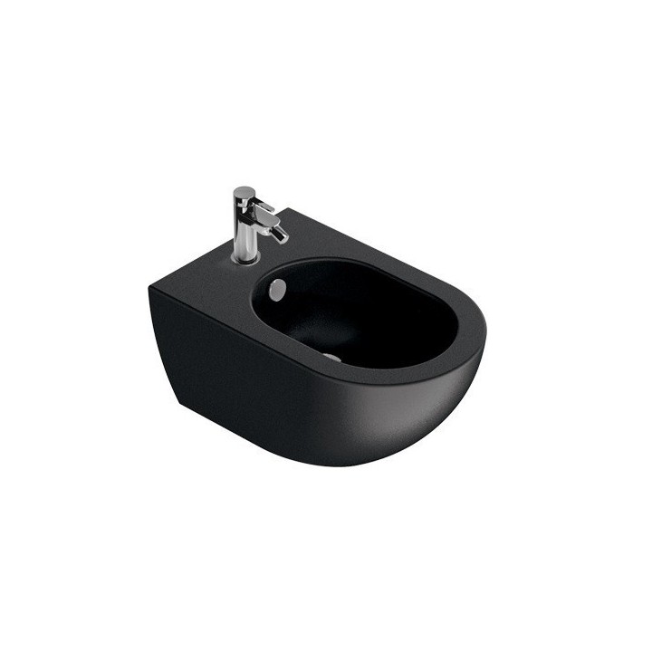 BIDET WISZĄCY CATALANO SFERA 54 WALL-HUNG CZARNY MATOWY 1BSF54NS