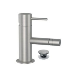 Bateria bidetowa stojąca DANIEL TOKYO STEEL bez korka inox SSTX604B