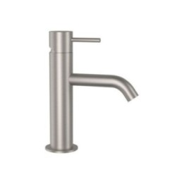 Bateria umywalkowa stojąca DANIEL TOKYO STEEL bez korka inox SSTX606