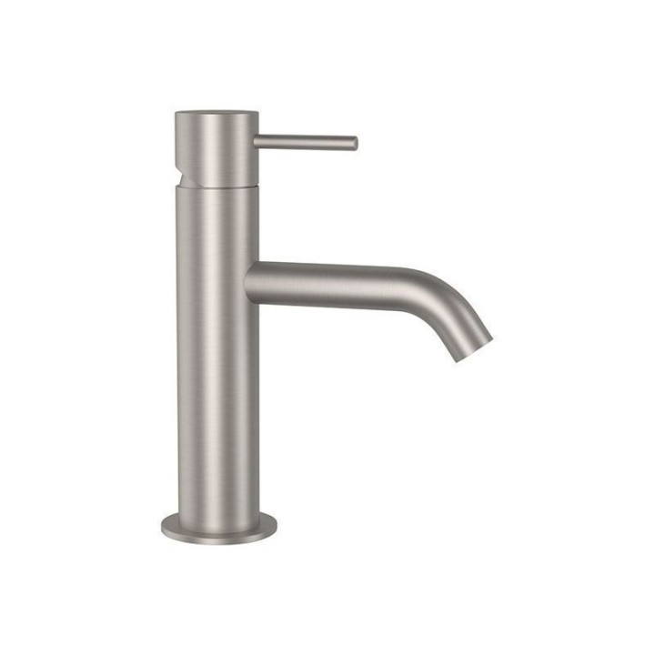 Bateria umywalkowa stojąca DANIEL TOKYO STEEL bez korka inox SSTX606