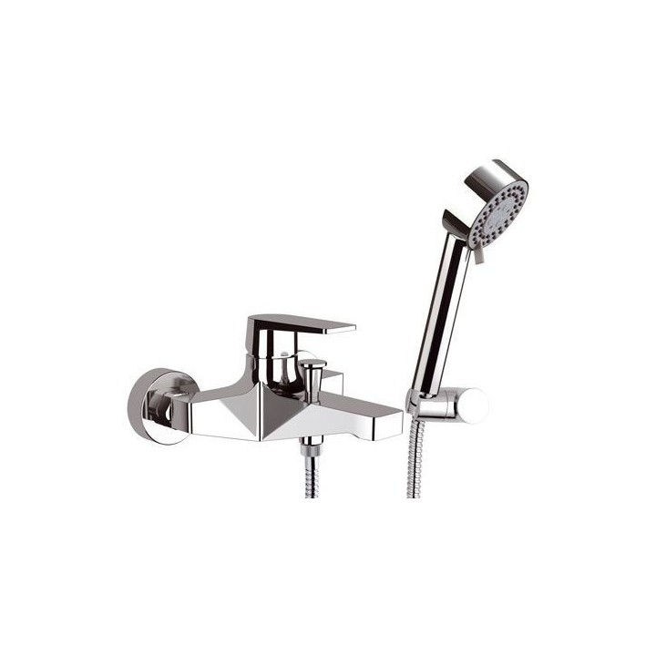 Bateria wannowa ścienna DANIEL DREAM chrom DR610CR