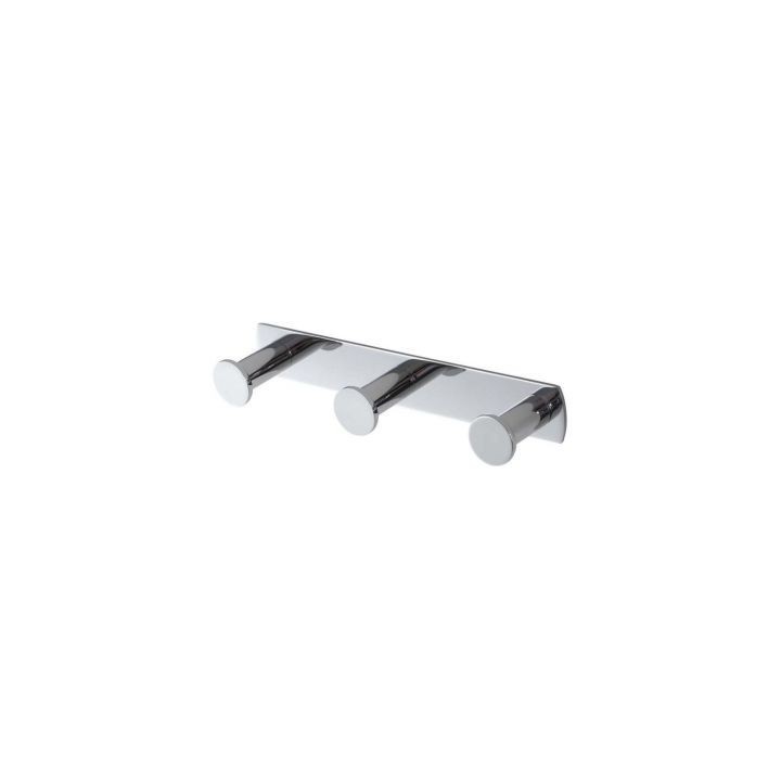 Listwa szeroka 3 haczyki 19 cm x 4 cm x 3 cm Stella Dodatki 18.043