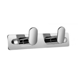 Listwa 2 haczyki fasolki 14 cm x 3,5 cm x 4 cm Stella Dodatki 18.052