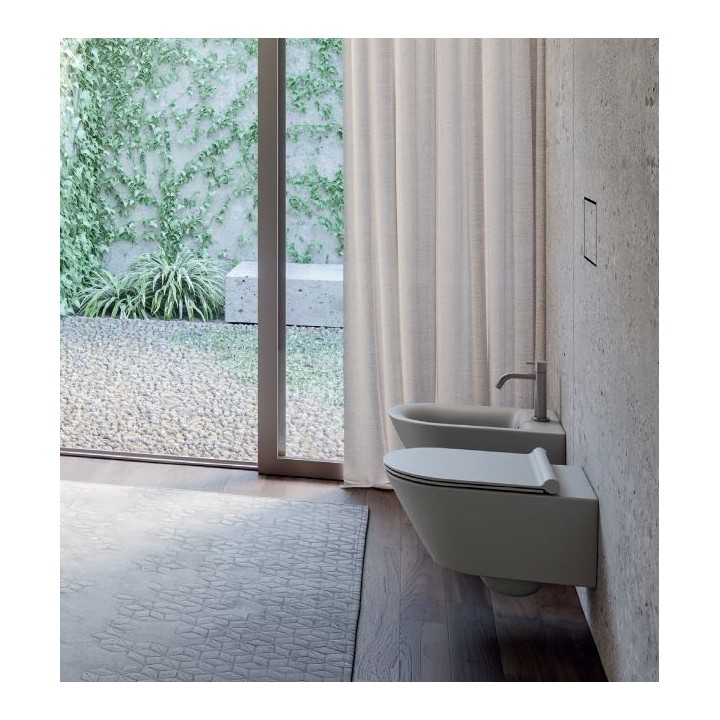 MISKA WC CATALANO ZERO NEW 55 NEWFLUSH SZARY CEMENT MAT. 1VS55NRCS