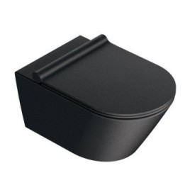 MISKA WC CATALANO ZERO NEW 55 NEWFLUSH CZARNY MAT. 1VS55NRNS