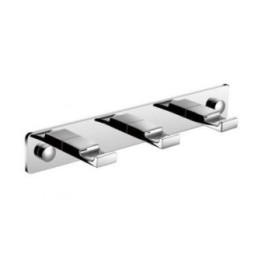 Listwa 3 haczyki płaskie 20 cm x 4,5 cm x 3 cm Stella Dodatki 18.063