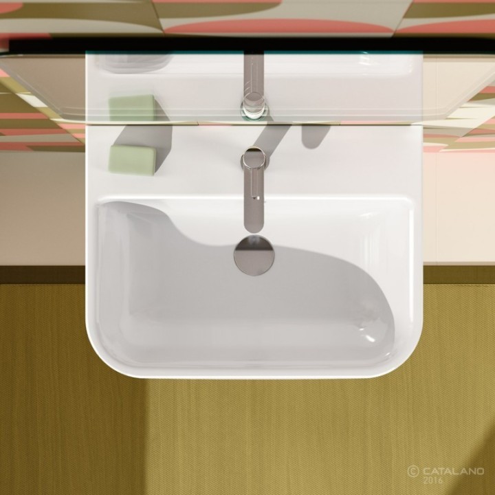 UMYWALKA CATALANO SFERA 60 60X45 BIAŁY 160BSF00