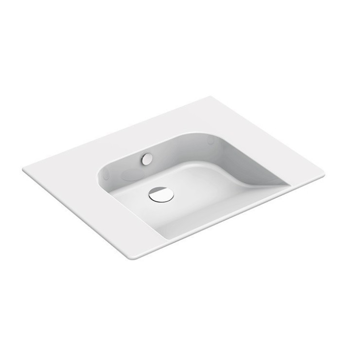 UMYWALKA CATALANO SFERA COMFORT Z PRZELEWEM 70X55 BIAŁY 170HE00