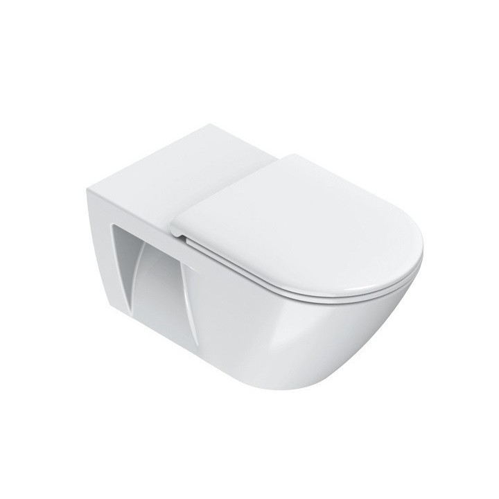 MISKA WC WISZĄCA CATALANO SFERA COMFORT 70 NEWFLUSH 70X36 BIAŁY 1VSHNR00