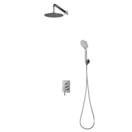 Kompletny łazienkowy system Omnires Y podtynkowy chrom SYSY23/KCR