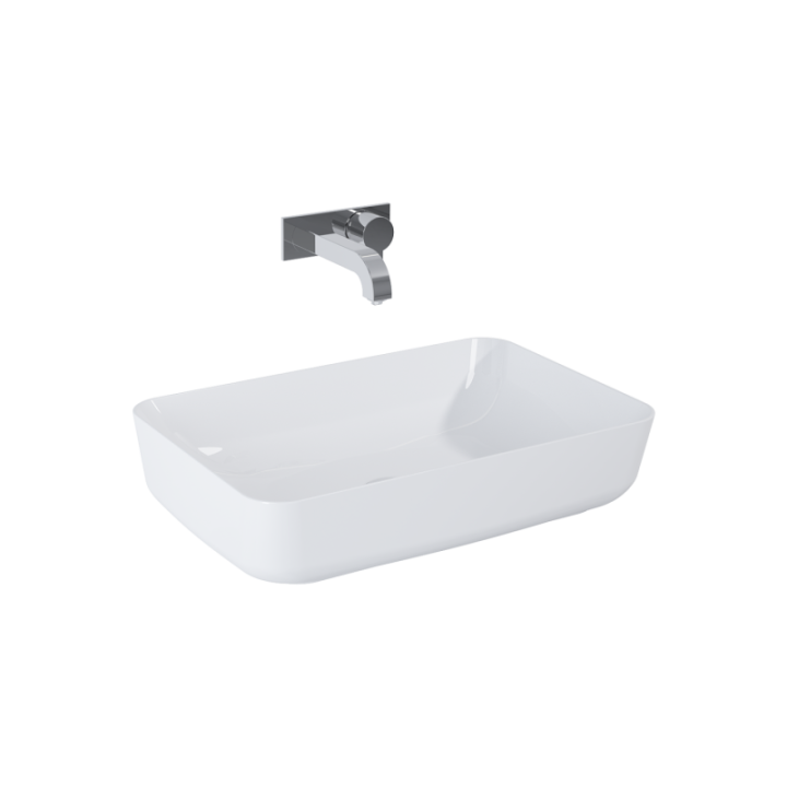 Umywalka nablatowa ELITA NOMIA 50 x 13 x 39 cm biała 145042