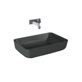 Umywalka nablatowa ELITA NOMIA 50 x 13 x 39 cm anthracite matt 145294