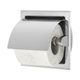 Uchwyt do papieru toaletowego do zabudowy w ścianie na rolce 15,5 cm x 10 cm x 15,5 cm Stella Dodatki 21.004
