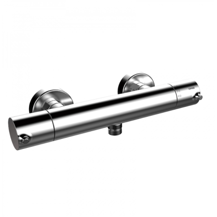 Bateria natryskowa termostatyczna GRB Time Male z zestawem chrom 47316470
