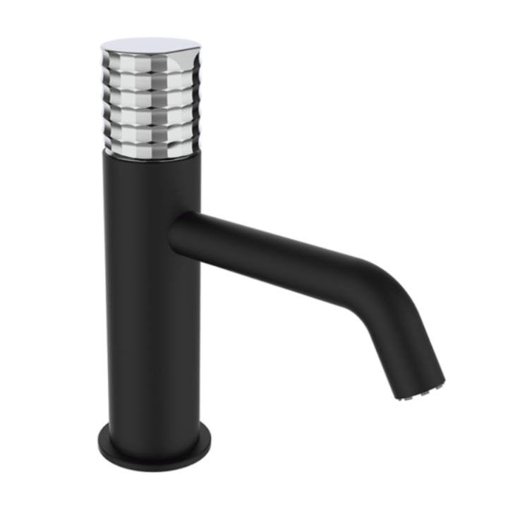 Bateria umywalkowa GRB Aura bez korka czarna 75510752