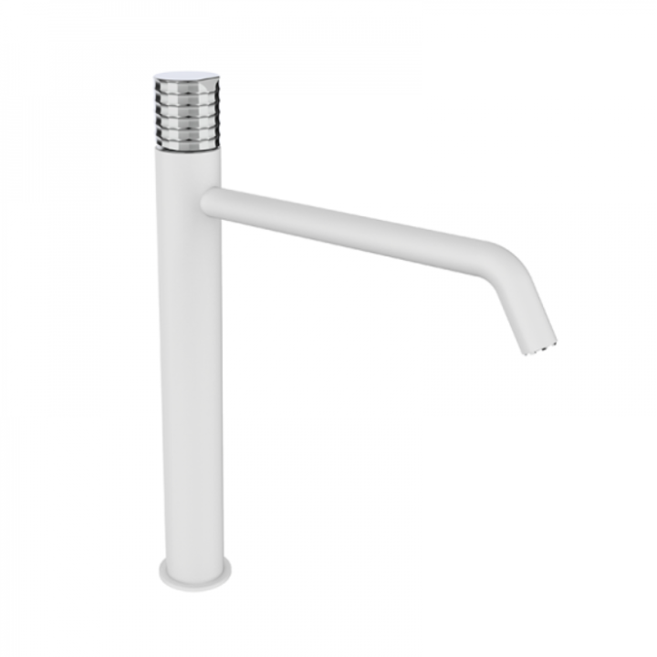 Bateria umywalkowa XXL GRB Aura wylewka 125mm bez korka biała 75550751