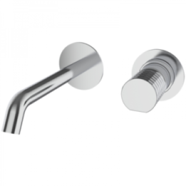 Bateria umywalkowa podtynkowa GRB Aura wylewka 150mm bez korka chrom 75535750