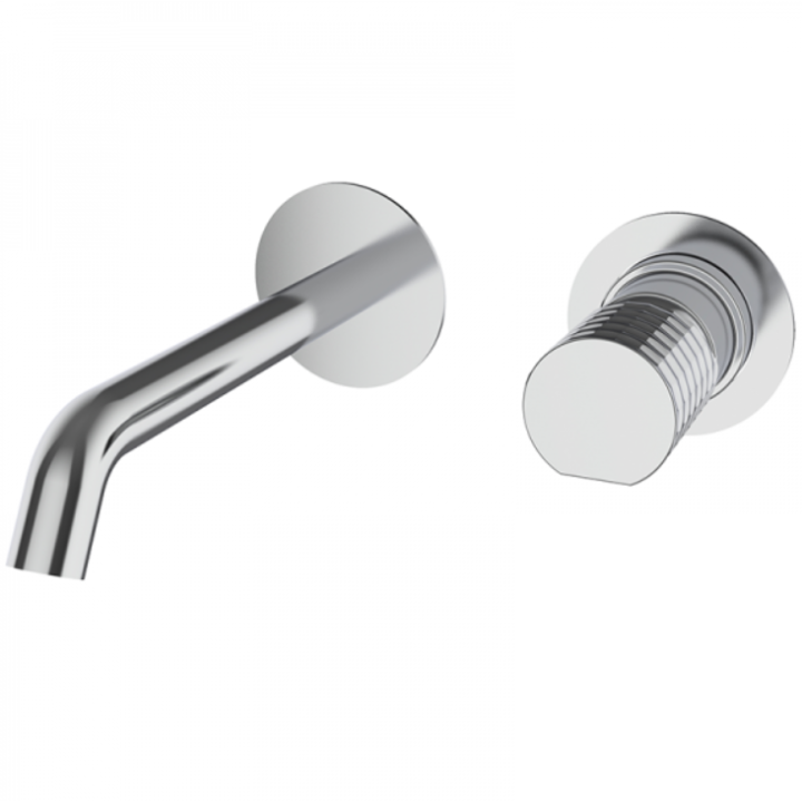 Bateria umywalkowa podtynkowa GRB Aura wylewka 150mm bez korka chrom 75535750