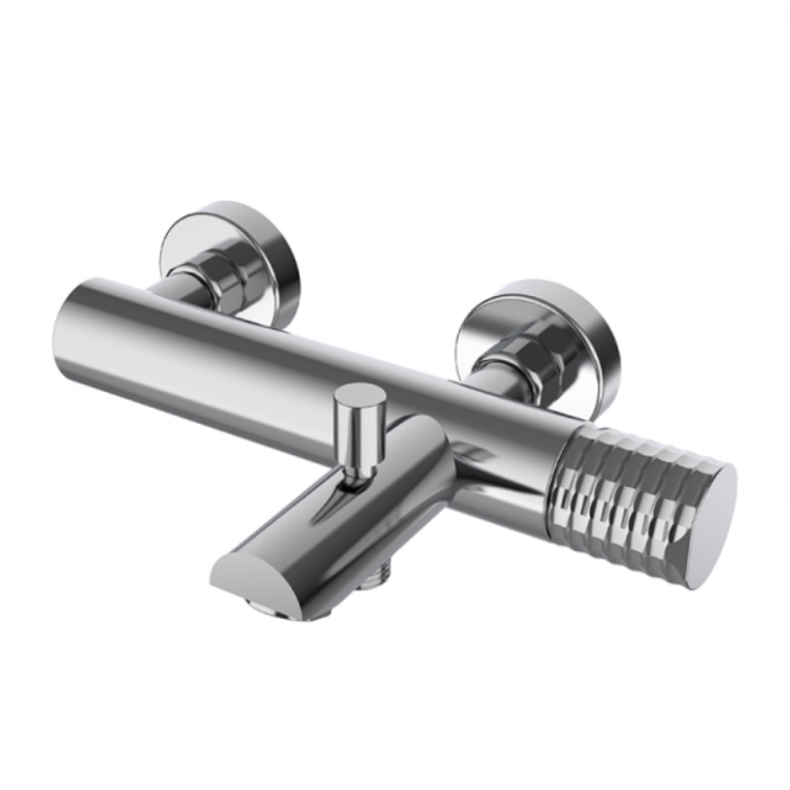 Bateria wannowo-natryskowa GRB Aura bez zestawu chrom 75224750