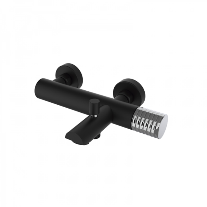 Bateria wannowo-natryskowa GRB Aura bez zestawu czarna 75224752
