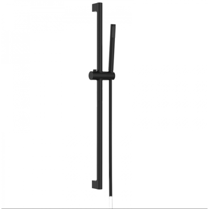 Bateria wannowo-natryskowa GRB Aura z zestawem czarna 75332752