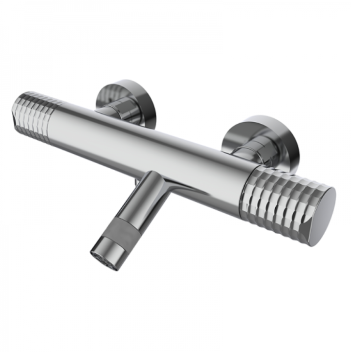 Bateria termostatyczna wannowo-natryskowa GRB Aura z zestawem chrom 75232750