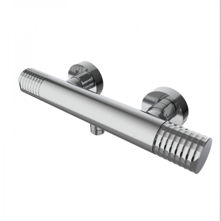 Bateria termostatyczna natryskowa GRB Aura z zestawem chrom 75316750