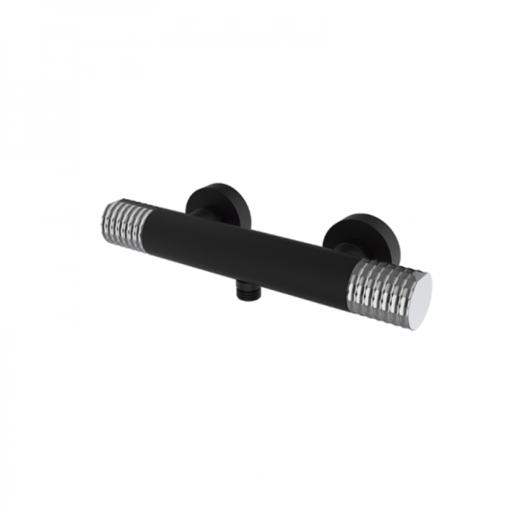 Bateria termostatyczna natryskowa GRB Aura z zestawem czarna 75316752