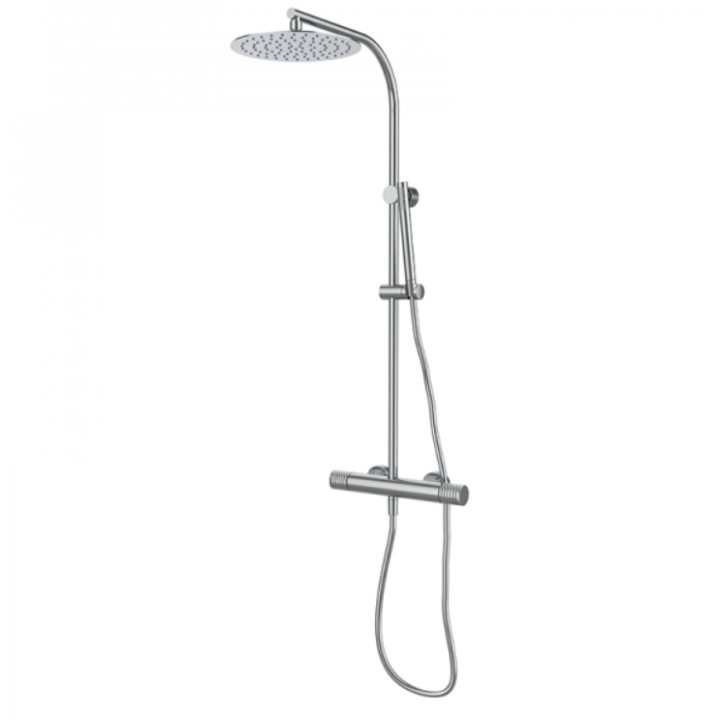 Zestaw natryskowy GRB Aura zintegrowany chrom 75499750