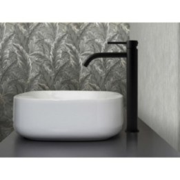 Bateria umywalkowa wysoka PAFFONI LIGHT czarny mat LIG081KNO