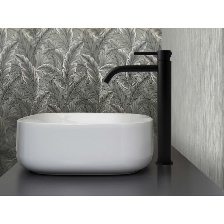 Bateria umywalkowa wysoka PAFFONI LIGHT czarny mat LIG081KNO