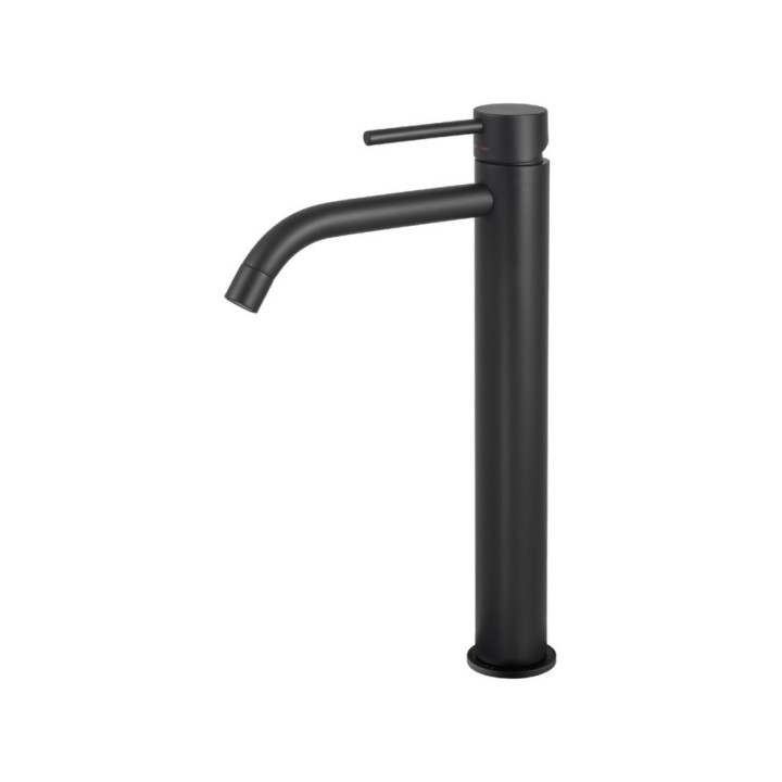 Bateria umywalkowa wysoka PAFFONI LIGHT czarny mat LIG081KNO