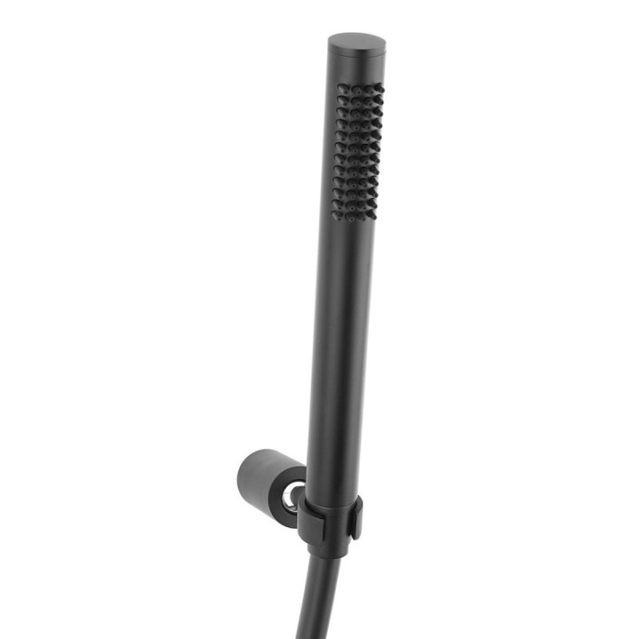 Bateria natryskowa ścienn PAFFONI LIGHT czarny mat LIG168DNO