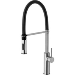 Bateria zlewozmywakowa PAFFONI LIGHT stal szczotkowana LIG179STNO