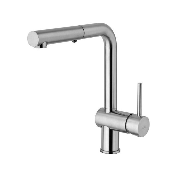 Bateria zlewozmywakowa PAFFONI LIGHT stal szczotkowana LIG285ST