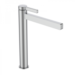 Bateria umywalkowa XXL GRB Axis wylewka 125mm bez korka inox 74550743