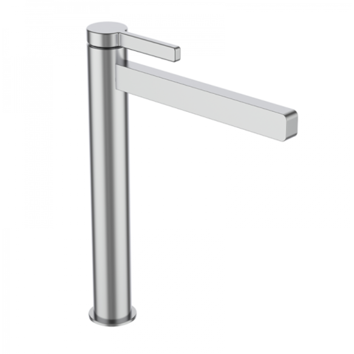 Bateria umywalkowa XXL GRB Axis wylewka 125mm bez korka inox 74550743