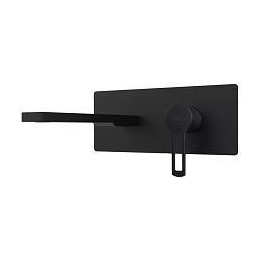 Bateria umywalkowa podtynkowa 200 mm PAFFONI RINGO czarny mat RIN105NO
